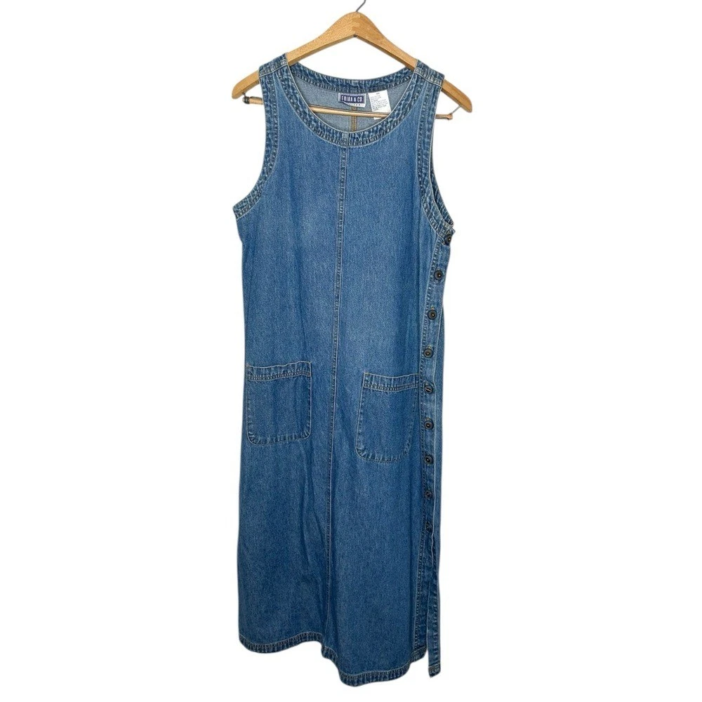 Denim Maxi Petites Dresses for Women for sale | eBay