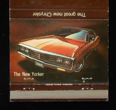 1969 Chrysler New Yorker Car Lavelle Motors 103 E. Water St. Muncy PA Lycoming C