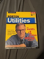 Brand New Sealed Norton Utilities for Mac OS Version 3.5 CD & 3.5" Big Box 1997
