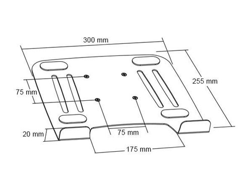 Plateau universel blanc pour ordinateur portable et montage sur support mural - Photo 7/9