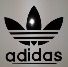 Adidas 6"x 6" Car  Scooter lambretta vespa Camper Van Decal sticker