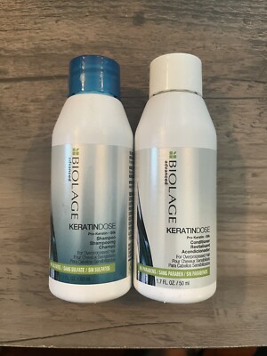 Matrix Biolage KeratinDose Shampoo & Conditioner 1.7 oz.each