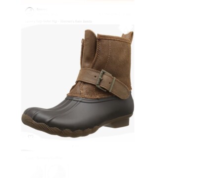 Women's Sperry Top-Sider Rip Rain Boots Size 10M