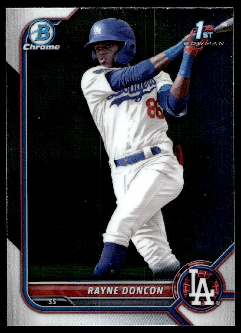 2022 Bowman Chrome Rayne Doncon A32 Los Angeles Dodgers #BCP-202