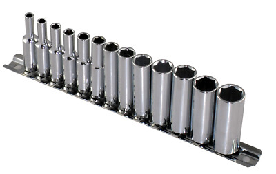 1/4'' SQ. DR. DEEP SOCKET SET (6 POINT) 4-14MM FROM BRITOOL HALLMARK