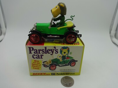 Dinky #477 BBC TV ''The Adventures of Parsley'' Morris Oxford Bull Nosed - w/ Box