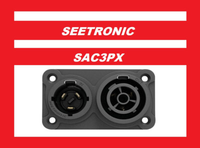 SEETRONIC SAC3PX - NETZWERKANSCHLUSS - INPUT & OUTPUT - 16A - IP65