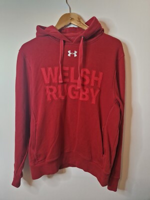 Under Armour Welsh Rugby Embroidered Hoodie Size Large