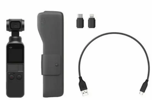 DJI Osmo Pocket-Handheld 3-Achsen Gimbal Stabilisator mit integrierter Kamera 99%NEU - Bild 8 von 9