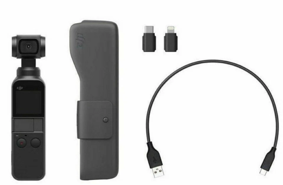 DJI Osmo Pocket-Handheld 3-Axis Gimbal Stabilizer with integrated Camera - Image 2 of 4