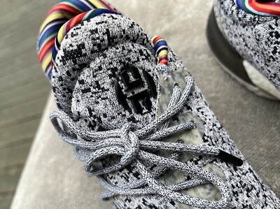 Adidas Harden Vol 1 BHM Arthur Ashe Edition BY3473 Sz 11.5 Limited 1448 of 1975 Adidas Harden Vol 1 BHM Arthur Ashe Edition BY3473 Size 14  main image 2