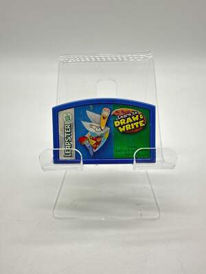 Mr. Pencil's Learn to Draw and Write (Leapster) Game Cartridge - Free Shipping!