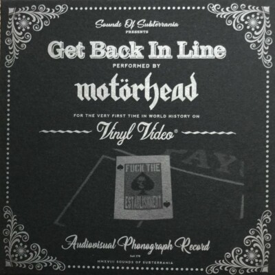 Motörhead - Get Back In Line 7  Vinyl Video rar und imitiert