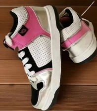  NSS high top sneakers  size 6 black silver pink Shoes Girl's/Woman's 
