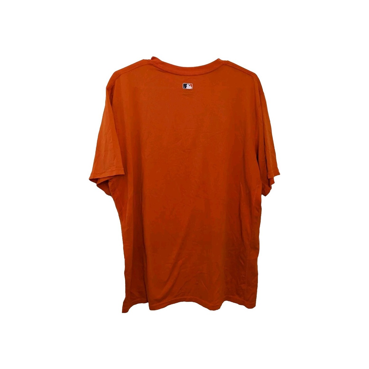 Nike Men's Shirt Astros Orange Short Sleeve Size XL Crew Neck