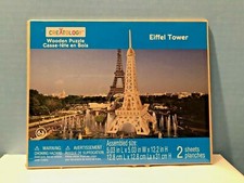 Creatology Eiffel Tower Wooden Puzzle 3 Dimensional