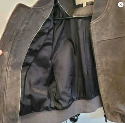 Bagatelle Suede Jacket Genuine Leather Sz. M