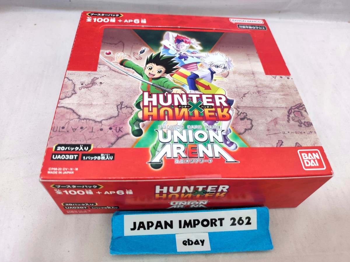 UNION ARENA Booster Pack HUNTER × HUNTER (BOX) 20 packs included