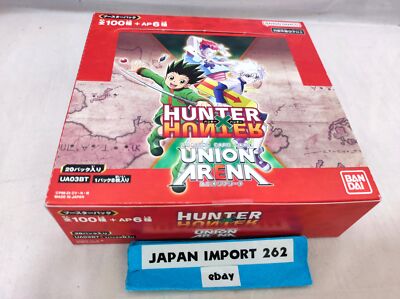 UNION ARENA Booster Pack HUNTER × HUNTER (BOX) 20 packs included