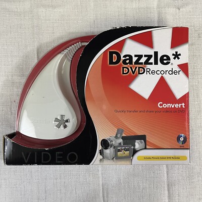 Dazzle DVD Recorder Plus VHS Video Capture with Pinnacle Studio Plug and Play