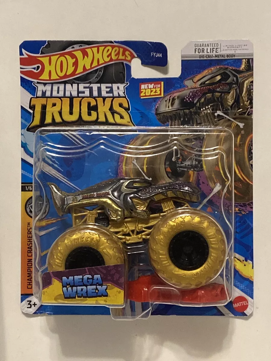 2023 HOT WHEELS * E CASE * MONSTER TRUCKS MEGA WREX