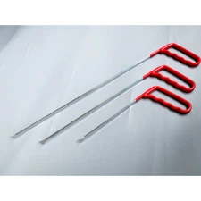 26-57cm Dent Removal Rods Tools Dent Repair Kit 3Pcs Rod Whale Tail