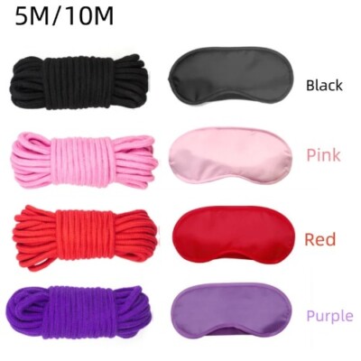 5m 10m Men Fetish Slave Role Play Binder Restraints Touch Tie Up Fun Exotic