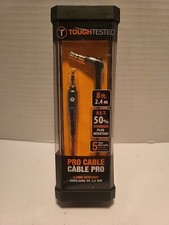 MIZCO TOUGHTESTED TTPC8AX2 8 AUDIO AUXILIARY WOVEN CABLE, New