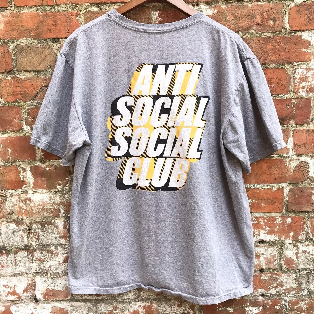 S)Anti Social Social Club Block Logo Tee