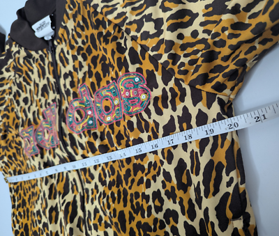 Adidas Jeremy Scott Leopard Sequin Track Jacket Originals Size