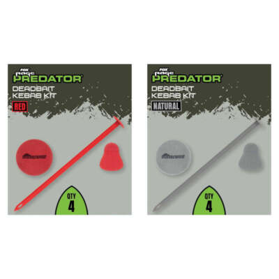 Fox Rage Predator Deadbait Kebab Kit NEW Predator Pike Deadbait Accessory