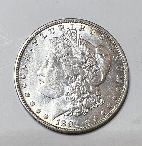 1891 O Morgan Silver Dollar $1 Little Better Date !