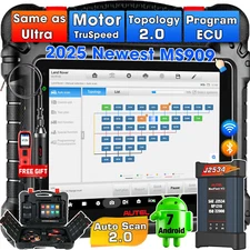 2025 Autel MaxiSys MS909 as Ultra Auto Diagnostic Tool Scanner VCMI programming