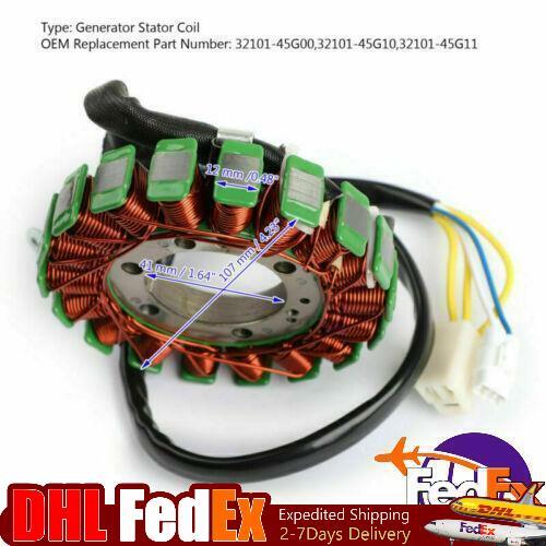Generator Stator Coil For Suzuki LTR450 LT-R450 Quad Racer
