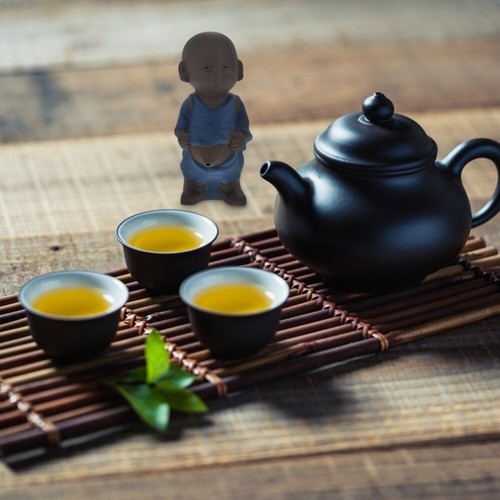 EatingBiting Spritzender Frosch Tee Figur - Zisha Tee Haustier Dekoration Für Teeliebhaber