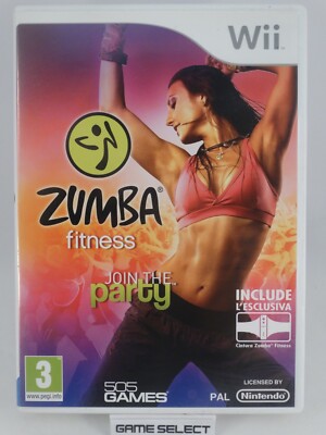 ZUMBA FITNESS NINTENDO WII e WIIU U PAL EU EUR ITA ITALIANO