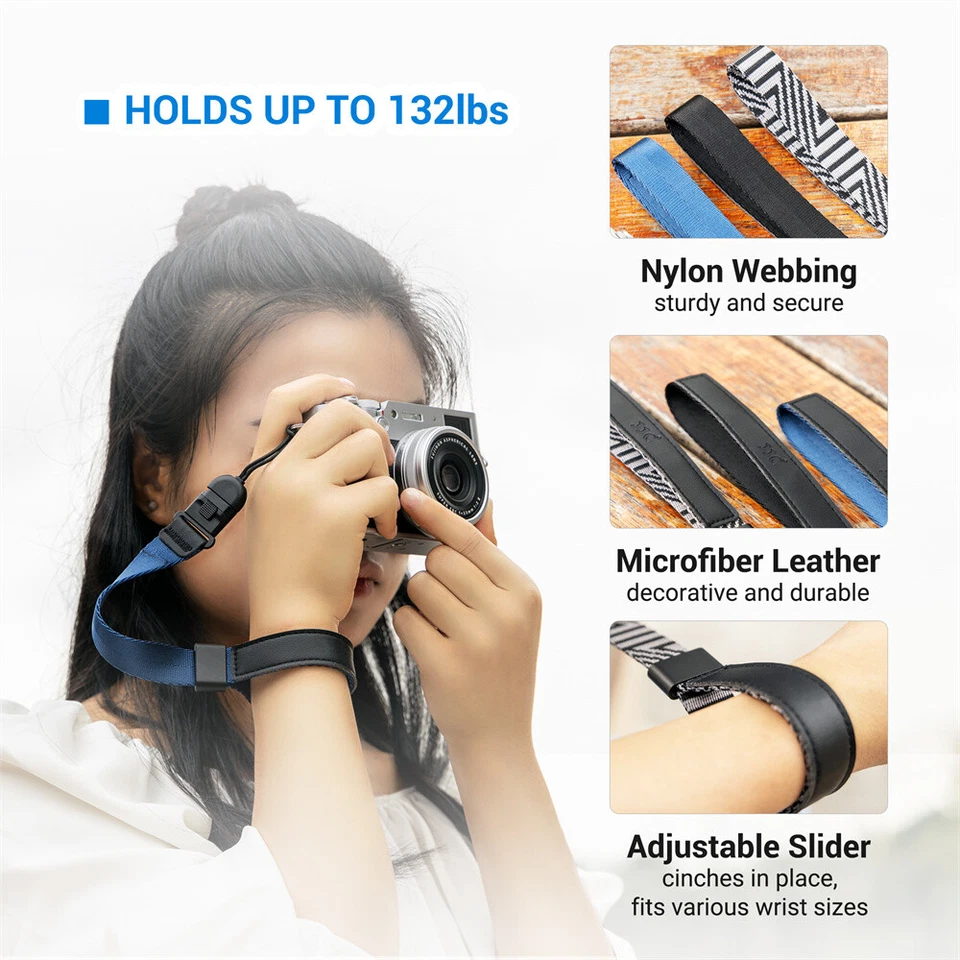 JJC Hand Wrist Strap Grip for Fujifilm X100VI Sony RX1RIII DSLR Mirroless Camera - Image 4 of 4