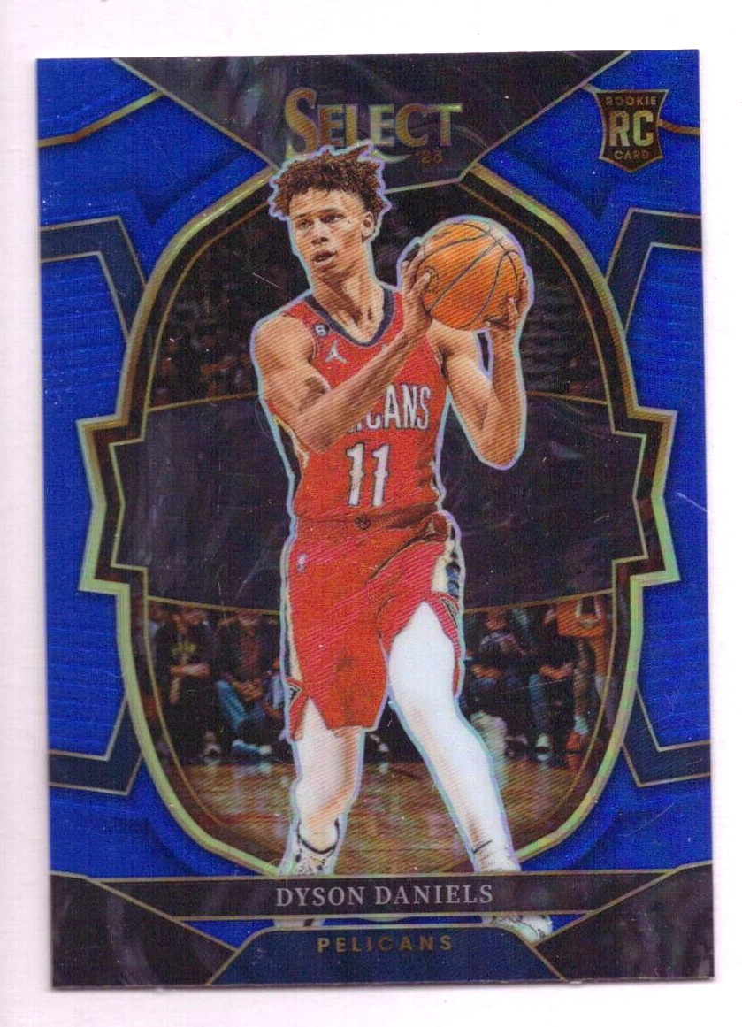 2022-23 Select - Concourse Blue Prizm #67 Dyson Daniels (RC) PRIZM