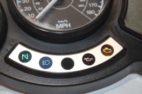 2003 - 2005 YAMAHA FJR1300 SPEEDOMETER CLUSTER METER *FOR PARS*DISPLAY INOP* OEM - Foto 11 di 11