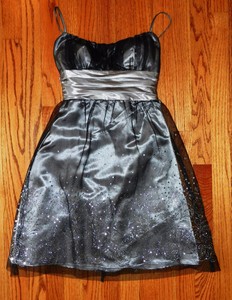 silver cocktail dress for wedding