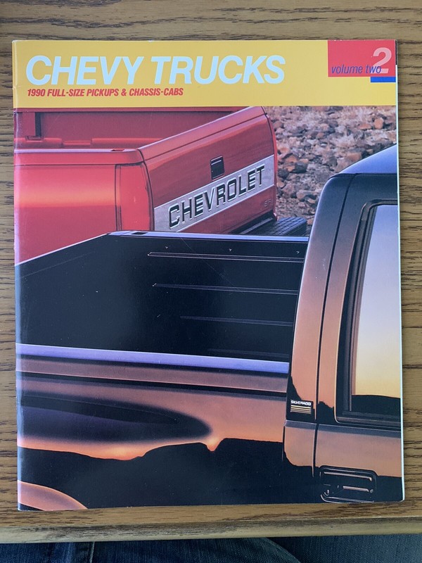 chevrolet vintage dealership sales brochure