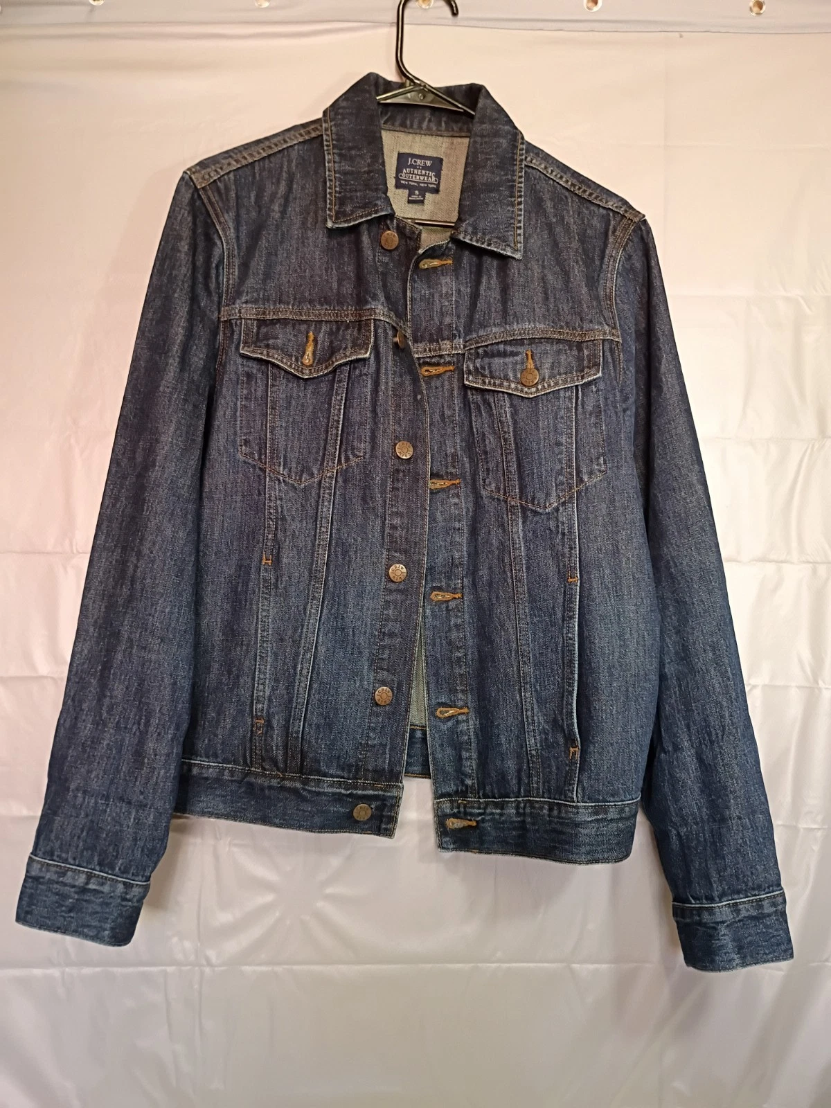 J Crew Dinem Jacket Unisex Size-S Blue /0169