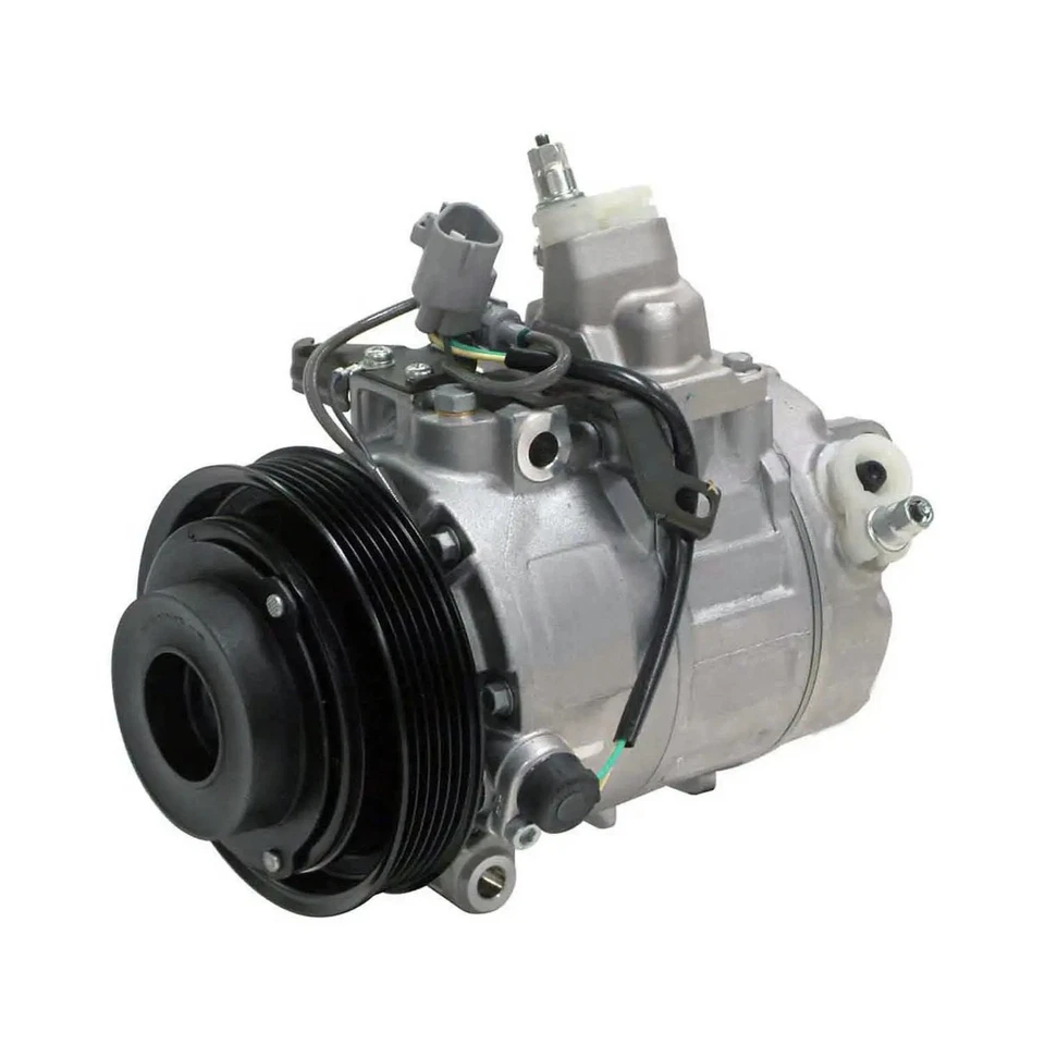 DENSO 471-1414 Compressor w/ Clutch For 02-05 Lexus SC430 - Image 4 of 4