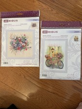 Riolis Counted Cross Stitch Kit Bundle Deal 1947 And 2089
