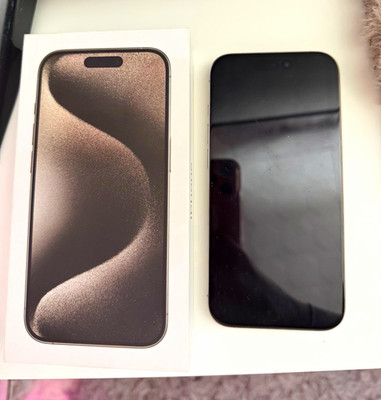 Apple iPhone 15 Pro 256GB Grau iOS 6,1 Zoll 48MP 5G Ohne Simlock OVP