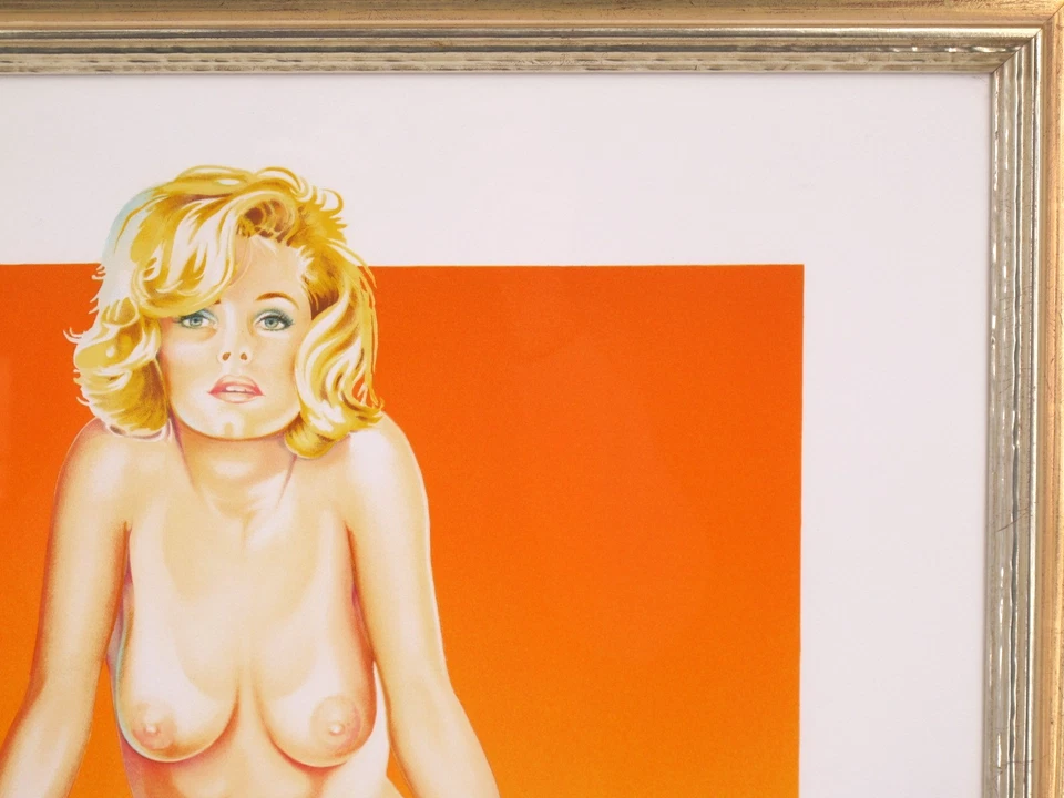 Mel Ramos (1935-2018) - Lithographie "Gitanes" Nummeriert 150/199 Signiert 1999 - Bild 4 von 4