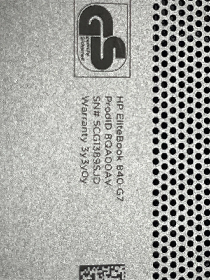 Hp Elite book 840 G7 I7 - Immagine 2 di 2