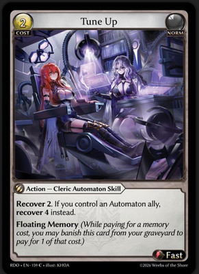 x4 Tune Up RDO-EN-159 C Radiant Origins Grand Archive