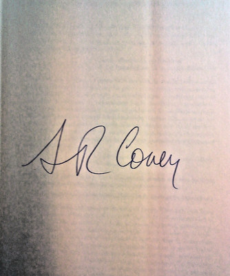 SIGNED Book Steven R. Covey The 8th Habit from Effectiveness to Greatness 2004