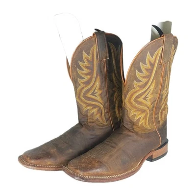 Tony Lama Boots Mens US 9.5D Brown Stockman CT2032 Cowboy Western Leather Tony Lama | Shoes | Tony Lama Mens Shrunken Shoulder Brown  main image 2